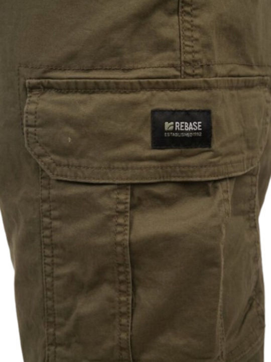 Rmsho Men's Shorts Cargo Khaki