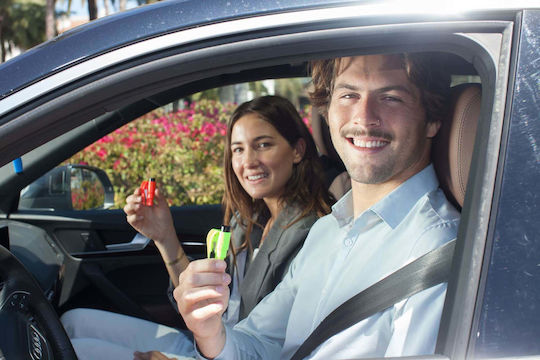 Resqme Car Emergency Hammer Automatic With Orange Seatbelt Cutter