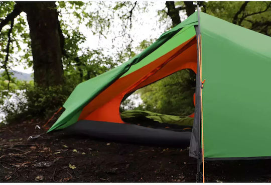 Vango Pamir Green Nevis 200 Camping Tent Mountaineering Green with Double Cloth 4 Seasons for 2 People Waterproof 3000mm 245x185x105cm