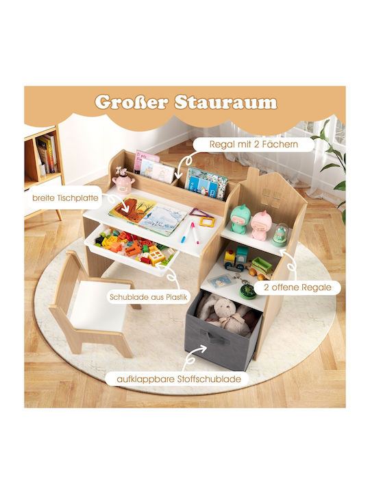 Kids Desk made of Melamine White