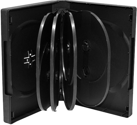 Carcasă DVD Mediarange 10 Discuri 33mm Negru Pachet 3 Mrbox35-10