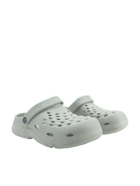 Adam's Shoes Ανδρικά Σαμπό Γκρι