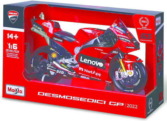 Maisto Ducati Modeling Figure Red in Scale 1:6