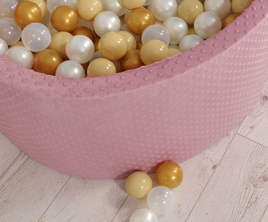 Bobono Trockener Pool Minky H-40 cm 200 Bälle Retro Pink