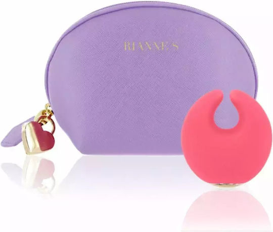 Rianne S Moon Clitoral Vibrator 7cm Coral Rose