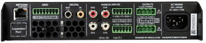 Origin Acoustics PROA125.2D Integrated PA Amplifier 4 Channels 240W/4Ω 240W/8Ω 250W/100V