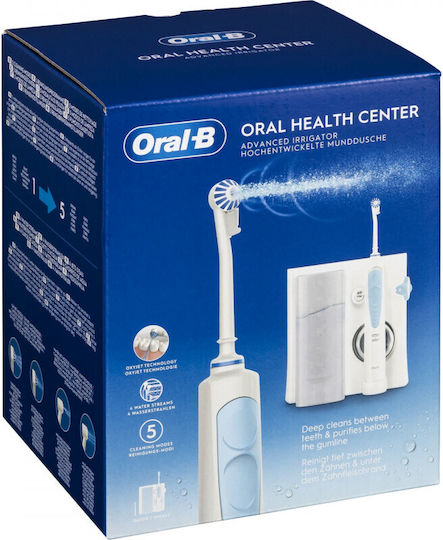 Oral-B Oxyjet Water Flosser Λευκό