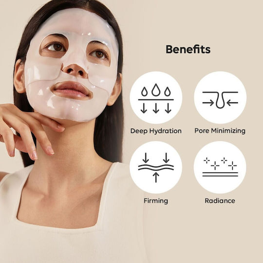 Biodance Bio Collagen Real Deep Sheet Μάσκα Προσώπου για Αναζωογόνηση / Ενυδάτωση / Σύσφιξη Με Νιασιναμίδη