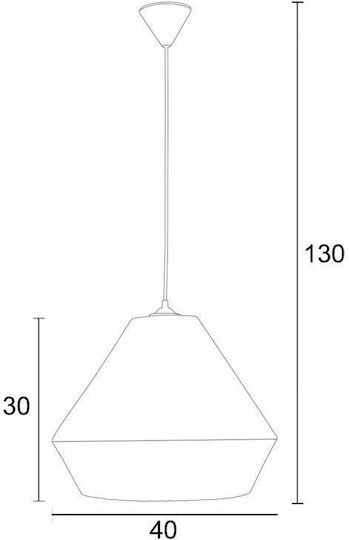 ArkoLight Κρεμαστό Φωτιστικό 40εκ.