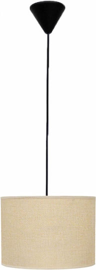 Heronia Lustră Suspendată Bej 20x95cm.