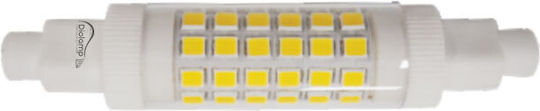Aca Λάμπα LED 5W 78mm για Ντουί R7S Ψυχρό Λευκό 550lm