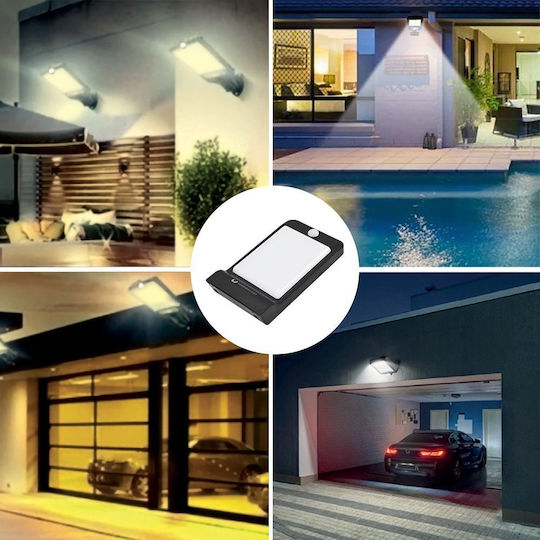 Forever Light Ηλιακό Φωτιστικό 5W 250lm Φυσικό Λευκό 4500K με Αισθητήρα Κίνησης