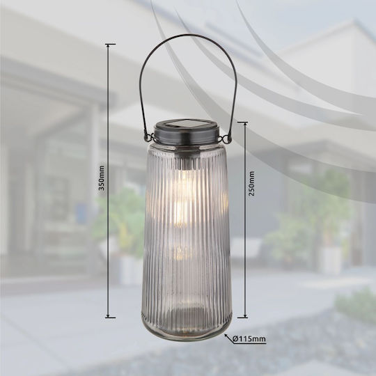 Globo Lighting Solar Light Floor Traffic light 0.5W with Warm White Light 3000K IP44