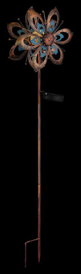 Globo Lighting Spiked Solar Light Flower with Warm White Light 3000K IP44 22.5cmx12cmx92cmcm