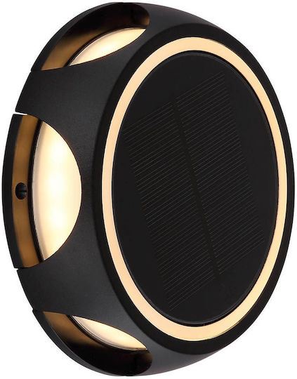 Globo Lighting Spiked Solar Light 1.2W 200lm with Warm White Light 3000K IP65