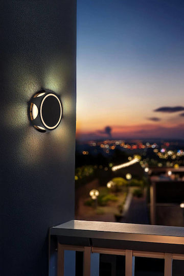 Globo Lighting Spiked Solar Light 1.2W 200lm with Warm White Light 3000K IP65