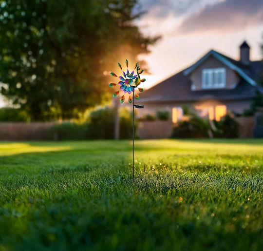 Globo Lighting Spiked Solar Light with Warm White Light 3000K IP44 38cmx25cmx120cmcm