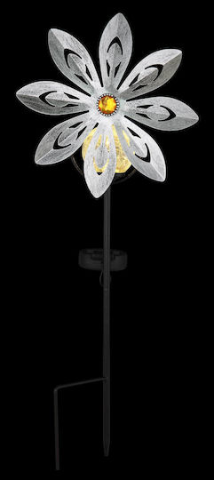 Globo Lighting Spiked Solar Light Flower with Warm White Light 3000K IP44 20cmx9cmx50cmcm