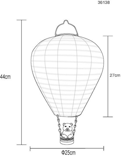 Globo Lighting Hängend Solarleuchte IP44