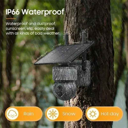 Andowl Q-SX615 IP Surveillance Camera Wi-Fi/4G 4K Waterproof Battery Powered