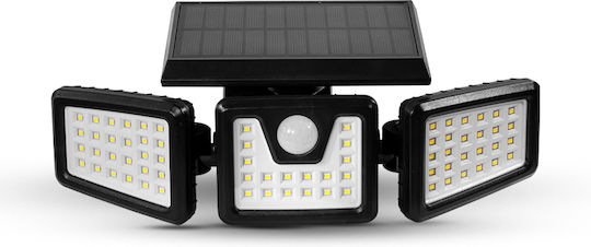 Bormann BLF4000 Waterproof Solar LED Flood Light 6.5W Cold White 6500K with Motion Sensor IP65
