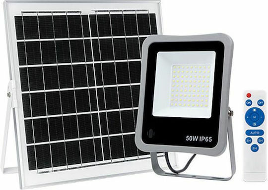 Bormann BLF2650 Соларен LED Прожектор 300W Студено Бяло 6500K с Фотоклетка и Дистанционно