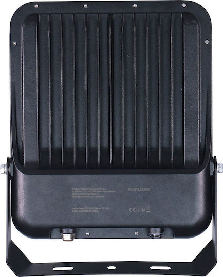 Forever Light Στεγανός Προβολέας LED 200W Ψυχρό Λευκό 6500K IP65