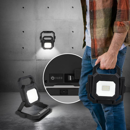 Globo Lighting Στεγανός Προβολέας LED 6W Φυσικό Λευκό 4000K IP54