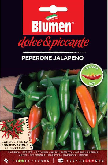 Blumen Seeds Peppers Jalapeno Green