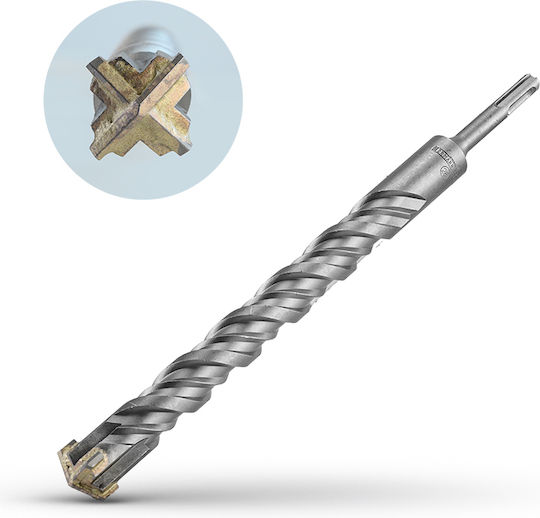 Bormann Четирирезна Свредло със SDS Plus Опашка 8x400mm