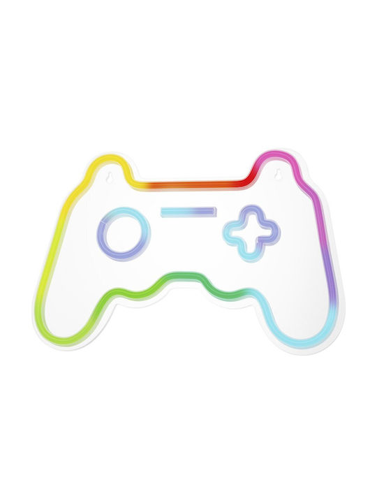 Forever Light Neon Διακοσμητικό Φωτιστικό Gamepad LED RGB