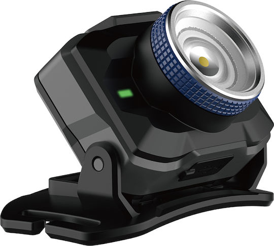 Bormann Rechargeable Headlamp LED IPX4 with Maximum Brightness 450lm