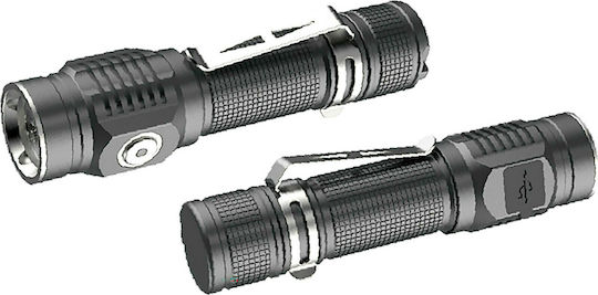 Bormann Pro Rechargeable Flashlight LED IP54 with Maximum Brightness 1500lm BPR6035