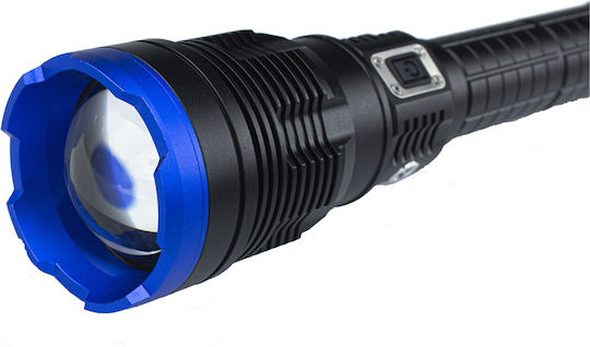 Bormann Pro Wiederaufladbar Taschenlampe LED IPX4 mit maximaler Helligkeit 8000lm BPR6040