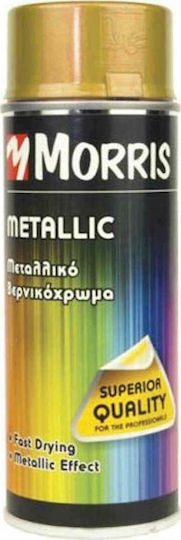 Benman Σπρέι Βαφής Metallic Effect με Μεταλλικό Εφέ Χρυσό 400ml