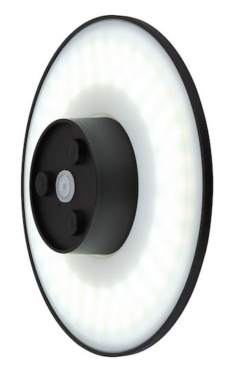 Globo Lighting Επιτοίχιο Εξωτερικό Φωτιστικό LED IP54 15W με Ψυχρό Λευκό Φως