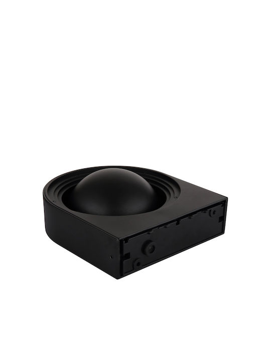 Globo Lighting Επιτοίχιο Εξωτερικό Φωτιστικό LED IP44 6.3W με Θερμό Λευκό Φως 16x6.6εκ.