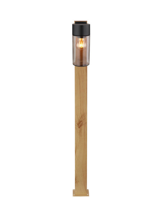 Globo Lighting Lampa Post Mic De Exterior 40W IP44 Pentru Bază De Bec E27 Maro