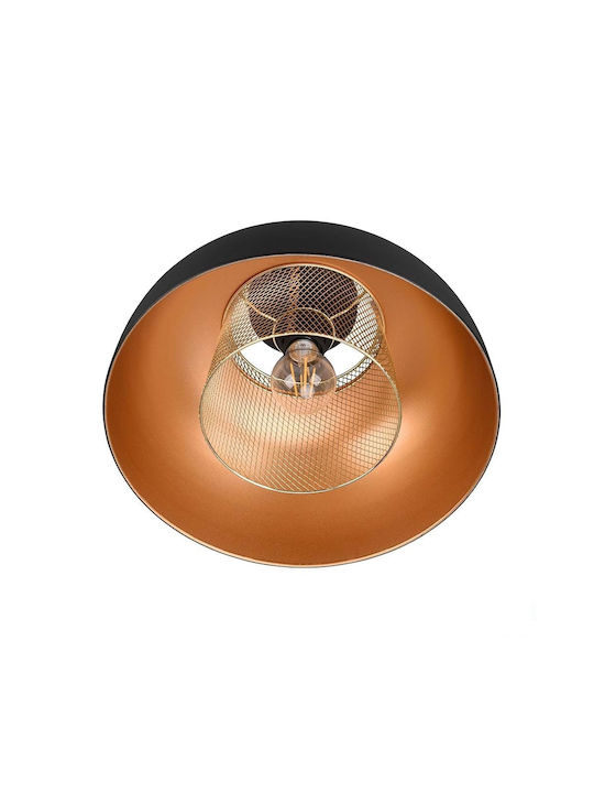 Trio Lighting Punch Plafonieră de Tavan 35buc Neagră cu Soclu E27