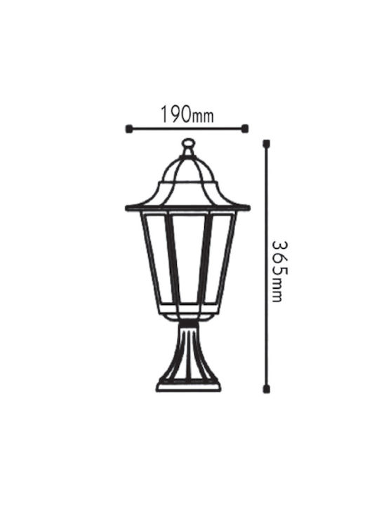 Aca Lattern 60W 36.5x19см