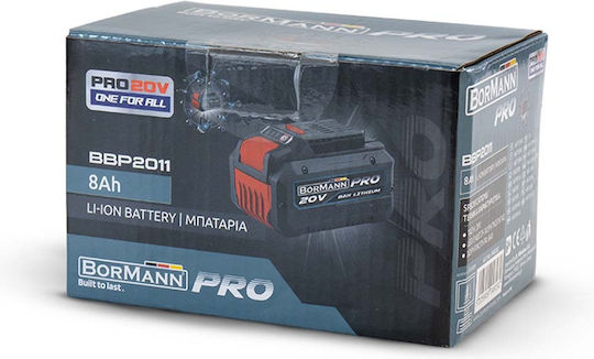 Bormann Батерия за Инструменти Литиеви 20V с Капацитет 8Ах BBP2011