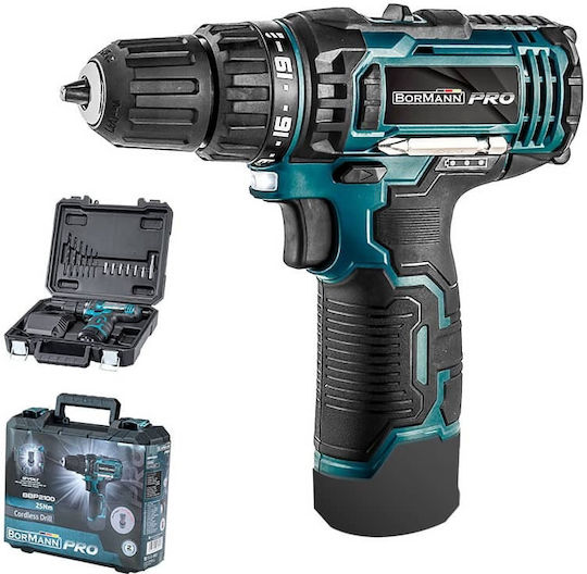 Bormann Pro BBP2100 Δραπανοκατσάβιδο Μπαταρίας 12V 1x1.3Ah