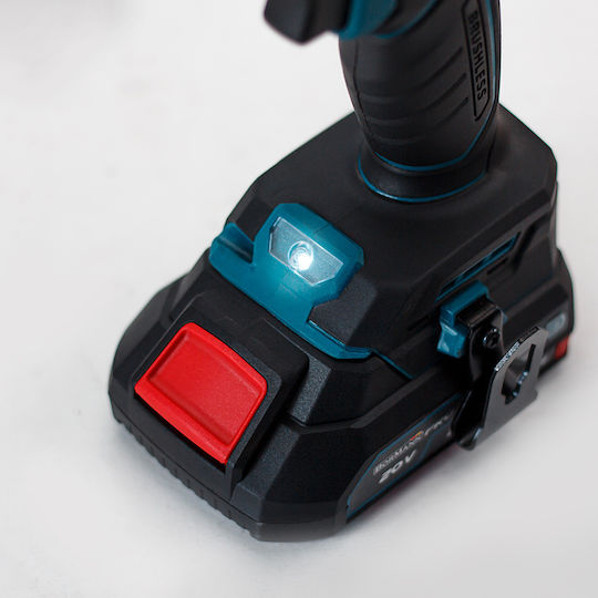 Bormann Pro BBP5140 Percussive Battery Brushless Drill Driver 20V 2x2Ah