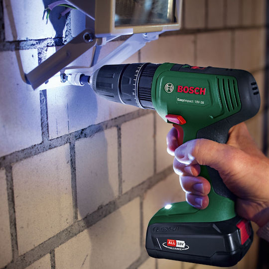 Bosch EasyImpact 18V-38 Percussive Battery Drill Driver 18V 1x2Ah