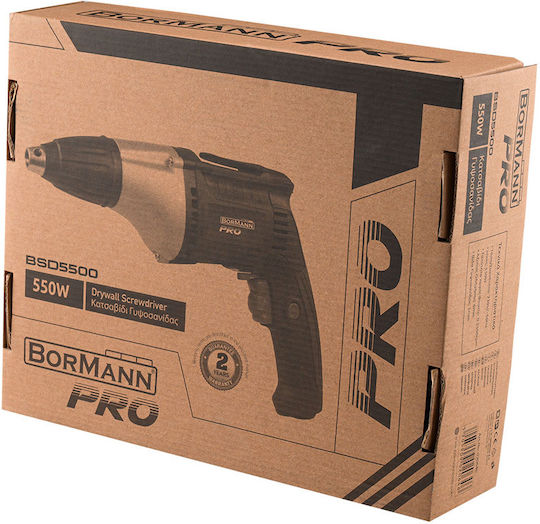 Bormann Pro 020646 Șurubelniță Pentru Gips-Carton Electrică 550W