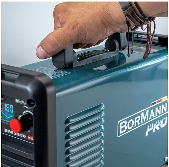 Bormann Pro Welding Machine Inverter TIG / MMA with Maximum Welding Current 250A and Duty Cycle 60%