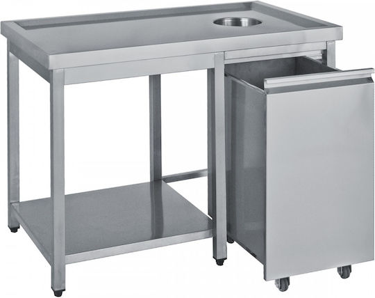 Bambas Frost The translation of the Liquid template into German while preserving the initial syntax and HTML tags is as follows: Edelstahl-Werkbank TA 120 B120xT70xH85cm