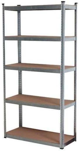 Bormann BSR2100 Raft Dexion Galvanizat 100x45x190cm cu 5 Rafturi Rezistență Totală 875kg