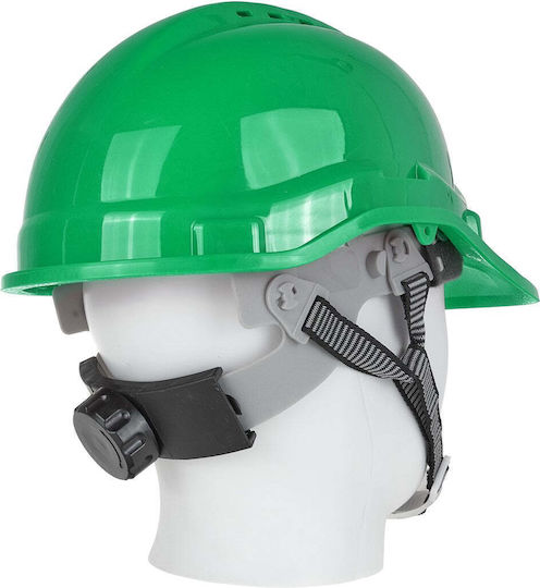 Geko G90038 Cască Șantier de construcții Verde