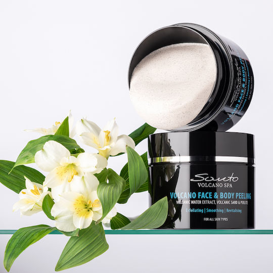 OliveSpa Santo Volcano Scrub for Face & Body 200ml